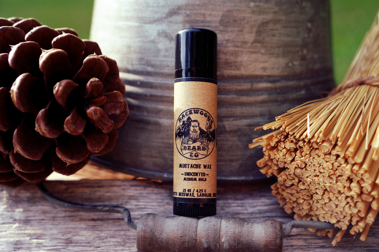 Mustache Wax- Medium Hold