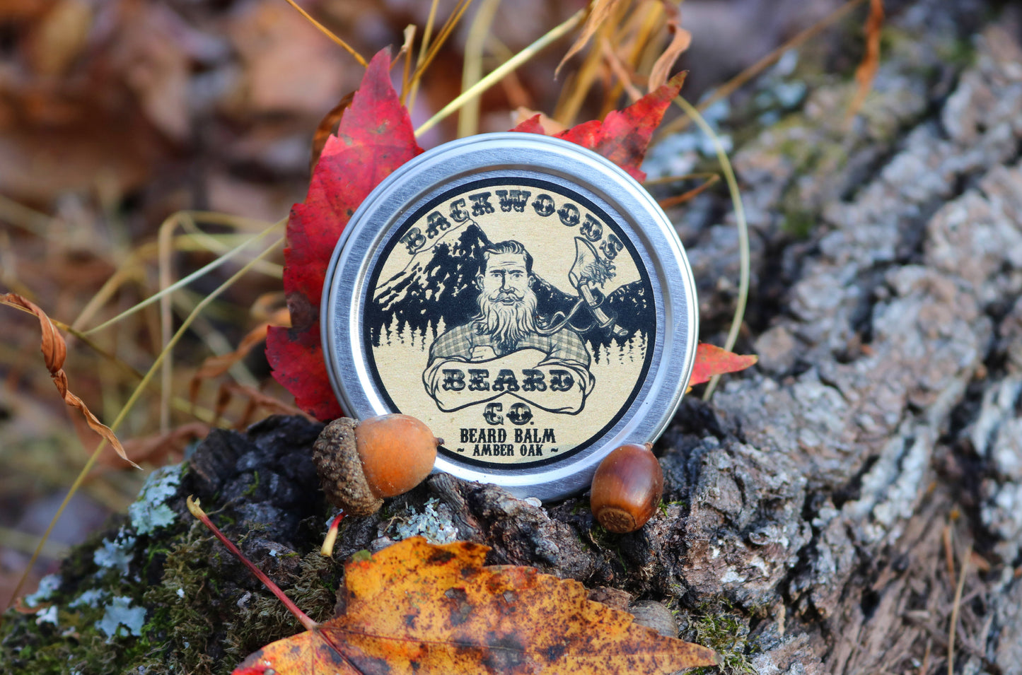 Amber Oak Beard Balm- 2oz.