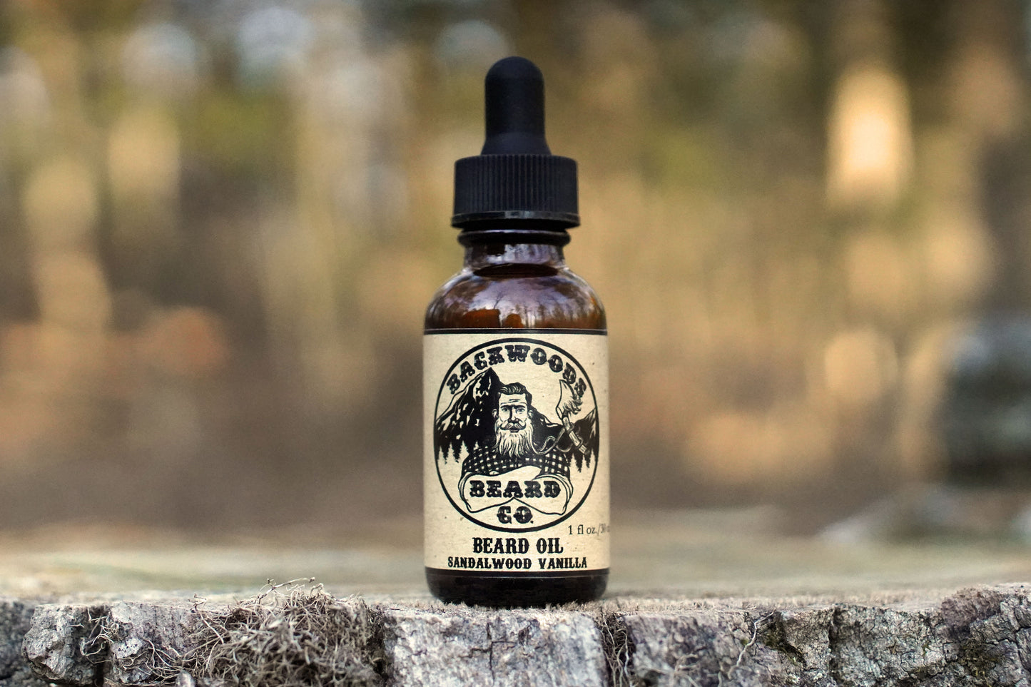 Sandalwood Vanilla Beard Oil- 1 oz.
