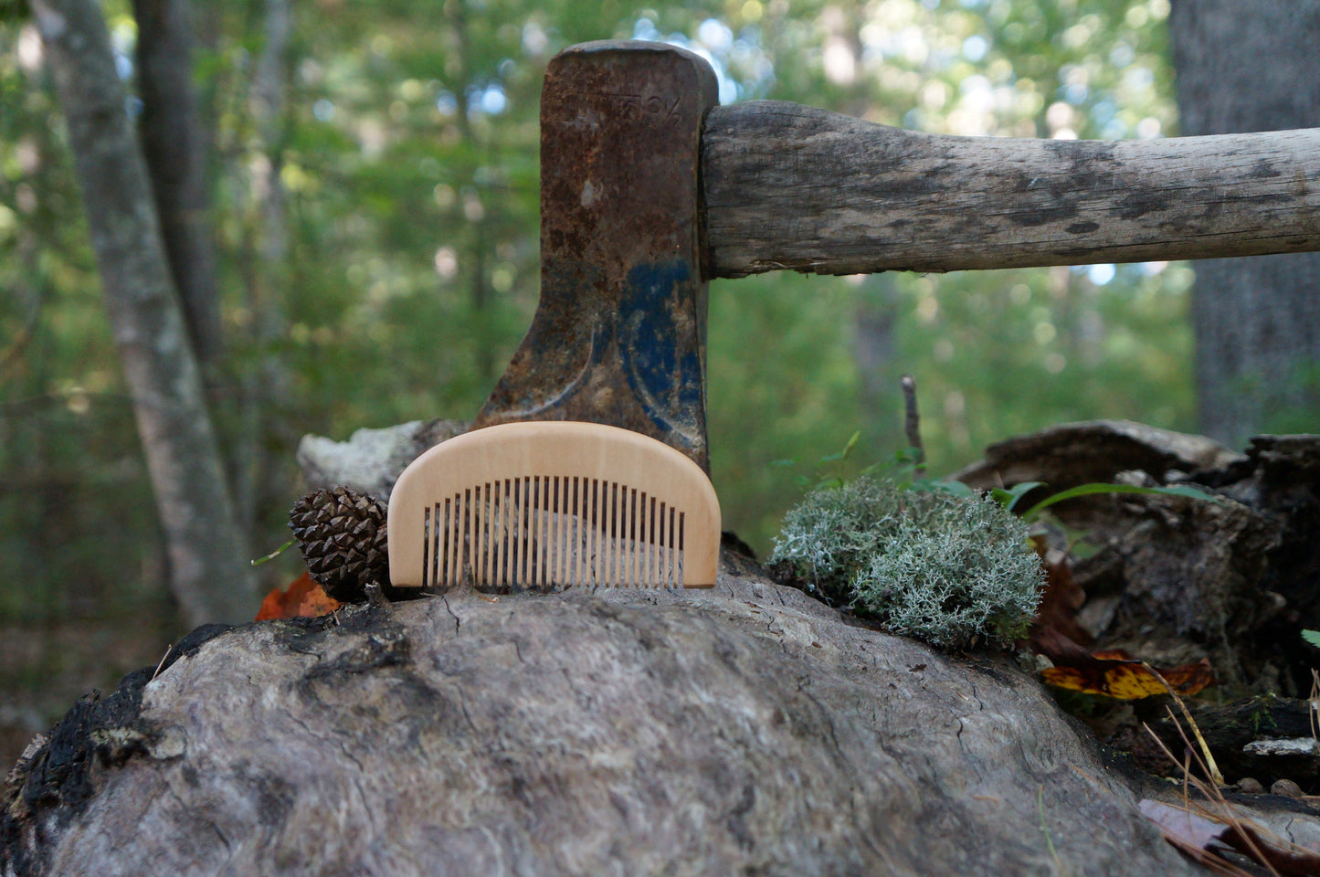 Wood Beard Comb