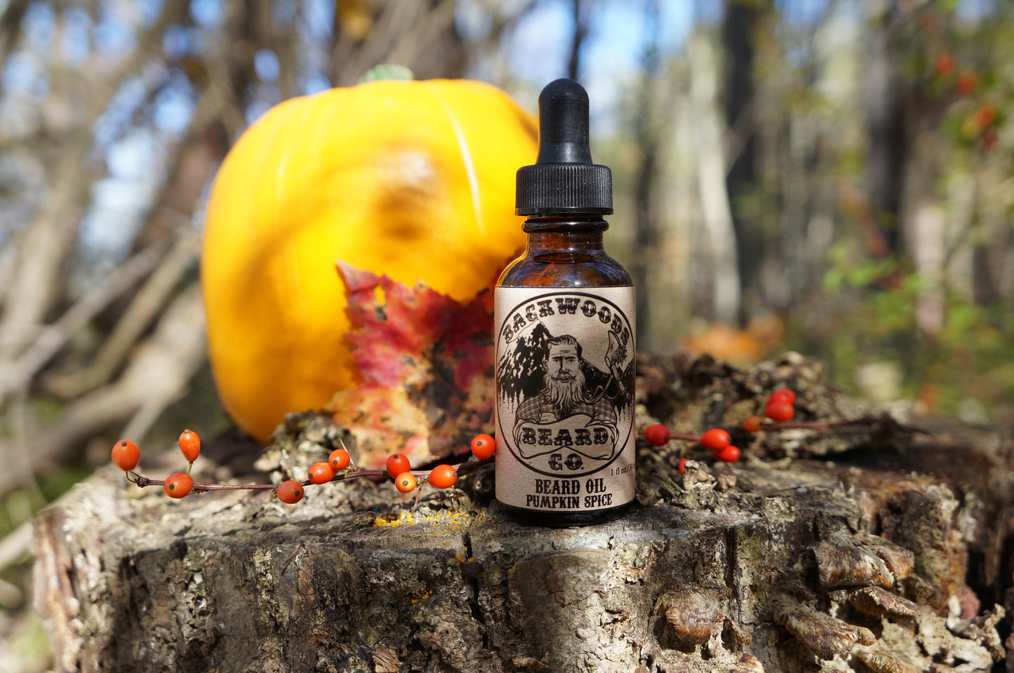 Pumpkin-Spice Beard Oil-1oz.
