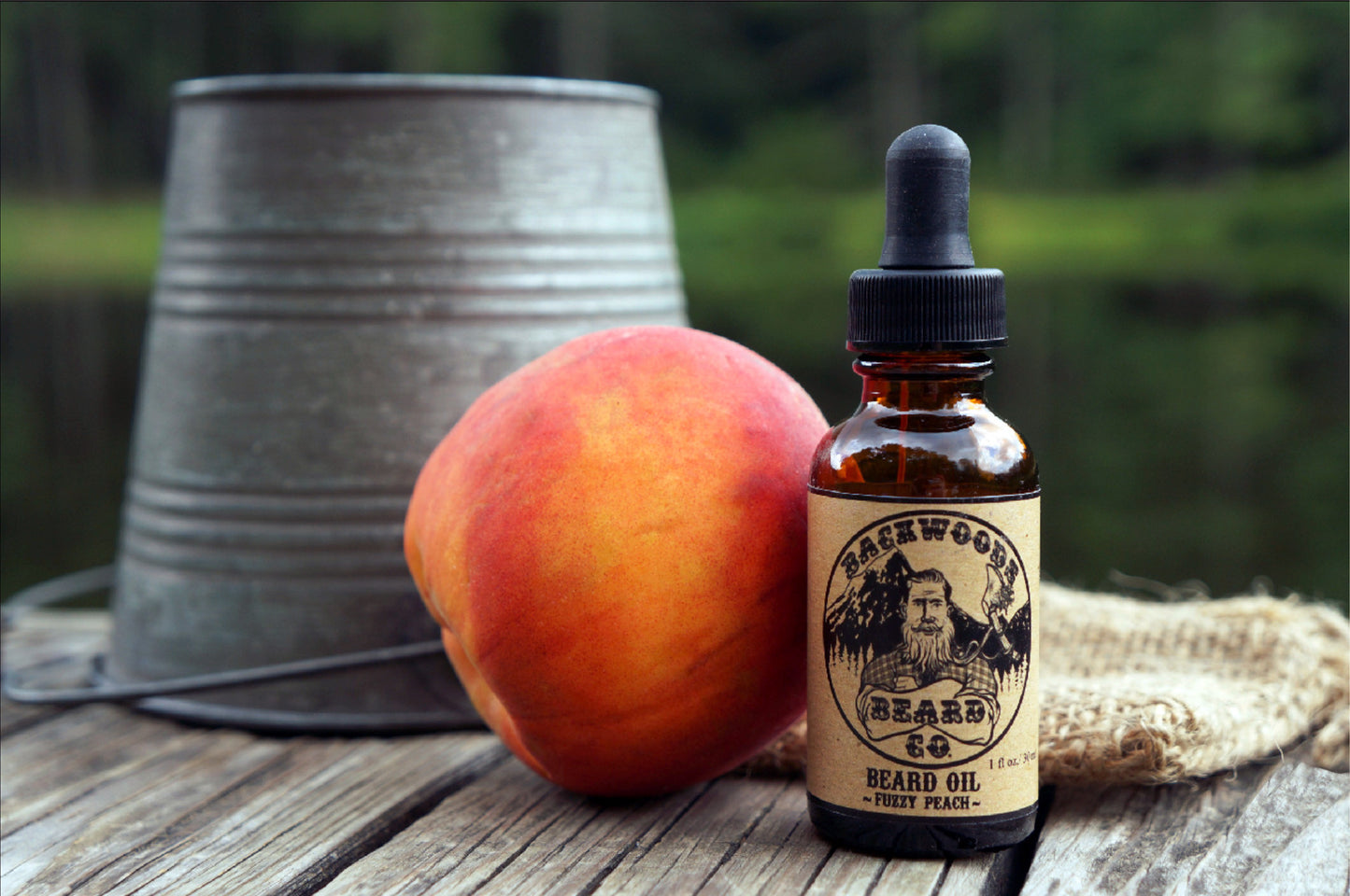 Load image into Gallery viewer, Fuzzy Peach Beard Oil-1oz.
