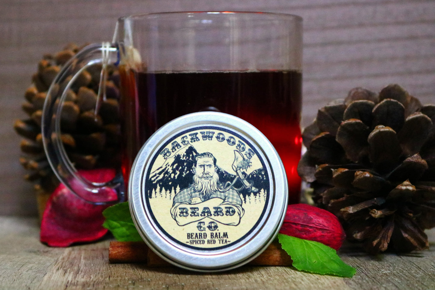Load image into Gallery viewer, Spiced Red Tea Beard Balm- 2 oz.

