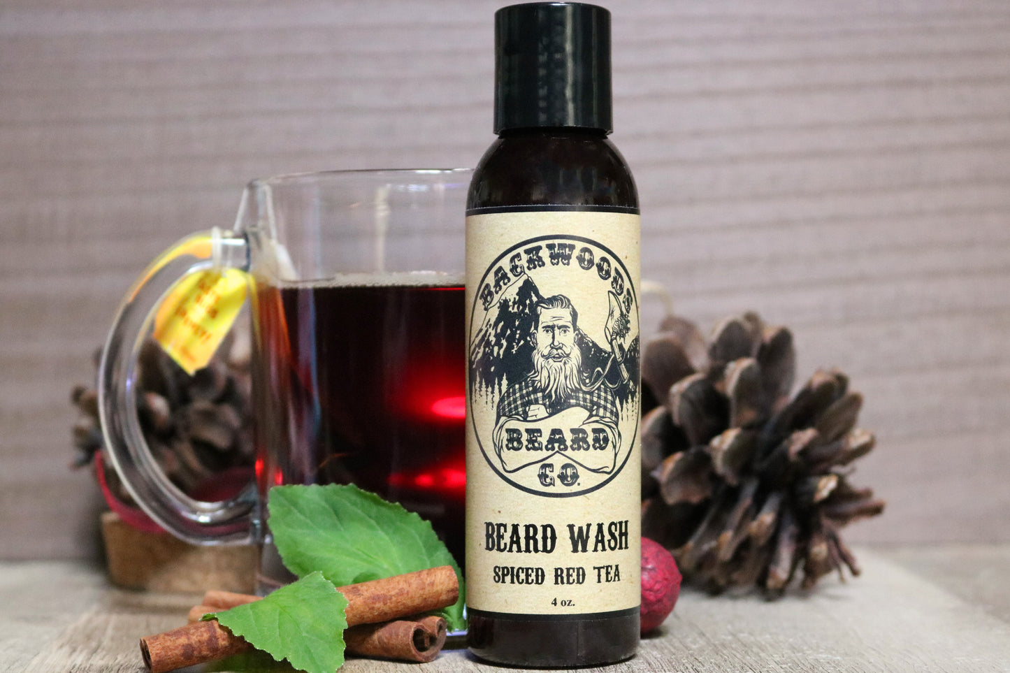 Spiced Red Tea Beard Wash- 4 oz.